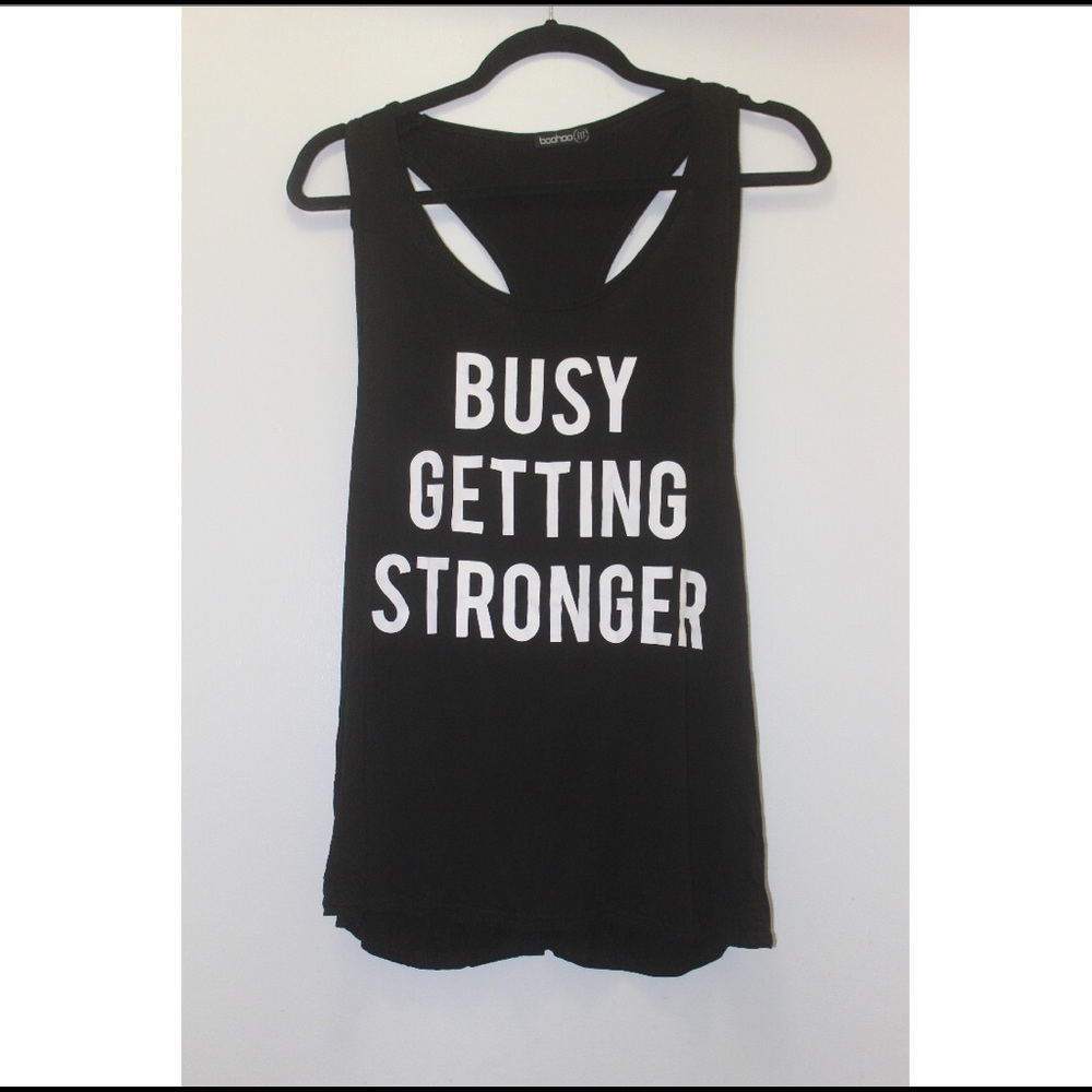 Boohoo workout tank